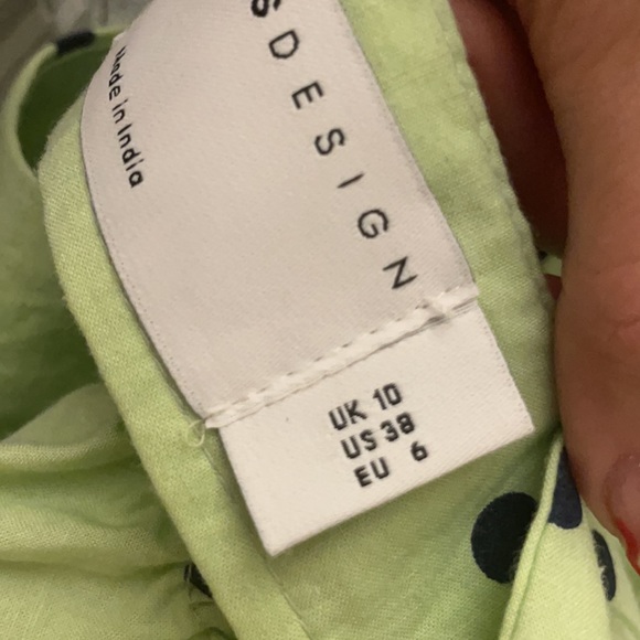 ASOS ruched polka dot mini dress - Picture 5 of 5